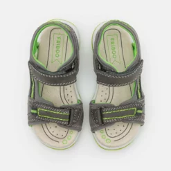 Friboo Niños LEATHER - Sandalias De Senderismo - Dark Grey -Tienda Friboo barata cb7b4f1a03a74b1499e9dac4631458bc