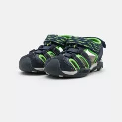 Friboo Niños LEATHER - Sandalias De Senderismo - Dark Blue -Tienda Friboo barata ce3aac94cae544138a57e7de04679458