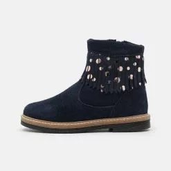 Friboo Niños LEATHER - Botines - Dark Blue