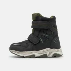 Friboo Niños Botas Para La Nieve - Black
