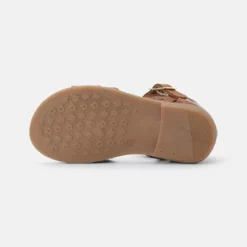 Friboo Niños LEATHER SANDALS - Sandalias - Gold/cognac -Tienda Friboo barata d82e7a095d1f41c3a2b7254ffd60e3b2