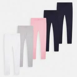 Friboo Niños 5 PACK - Leggings - Multi-coloured, Pink, Grey