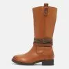 Friboo Niños Botas Camperas - Cognac