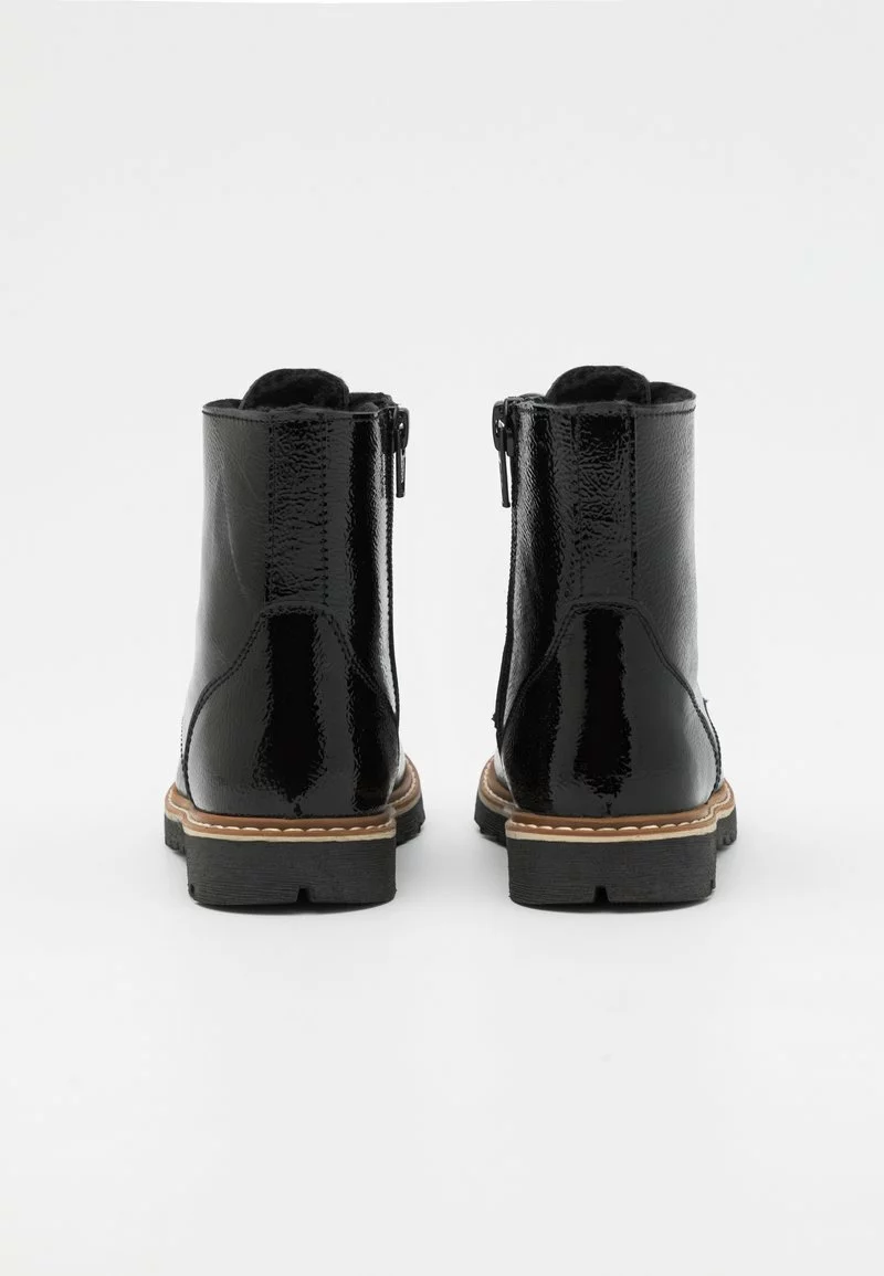 Friboo Niños LEATHER - Botines Con Cordones - Black 5 Friboo Niños LEATHER - Botines Con Cordones - Black - Imagen 3