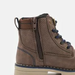 Friboo Niños Botines Con Cordones - Dark Brown -Tienda Friboo barata f1f9e70500c3430d92529f2c59c36635